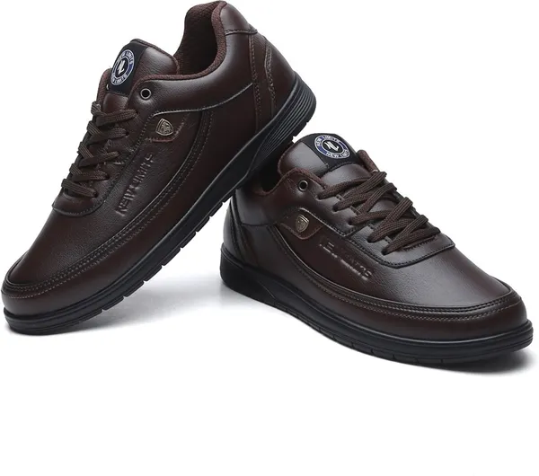 Brown_Premium_Leather_Soft_Cushion_Insole_Sneakers_For_Men