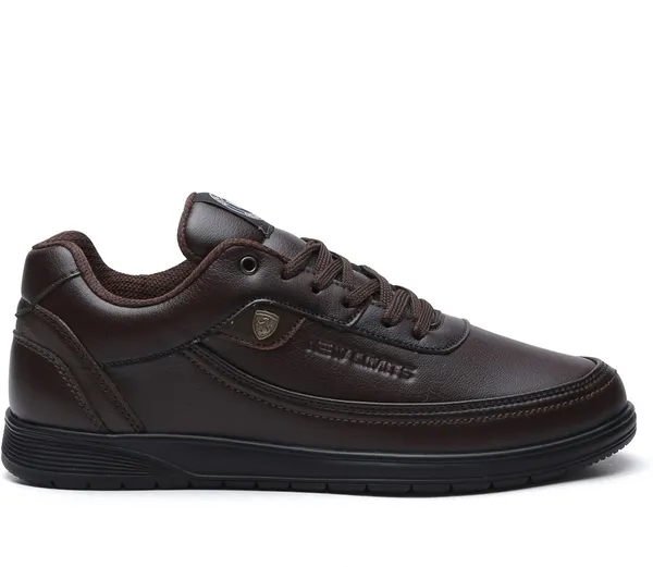 Brown_Premium_Leather_Soft_Cushion_Insole_Sneakers_For_Men