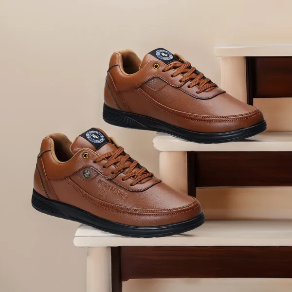 Tan_Premium_Leather_Soft_Cushion_Insole_Sneakers_For_Men