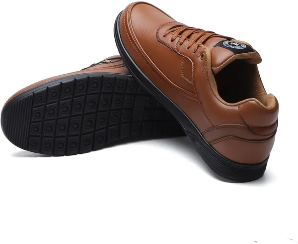 Tan_Premium_Leather_Soft_Cushion_Insole_Sneakers_For_Men