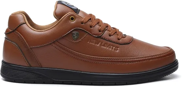 Tan_Premium_Leather_Soft_Cushion_Insole_Sneakers_For_Men