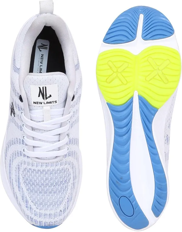 White_&_Blue_Mesh_Soft_Cushion_Insole_Running_Shoes_For_Men