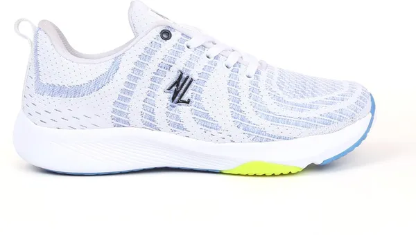 White_&_Blue_Mesh_Soft_Cushion_Insole_Running_Shoes_For_Men