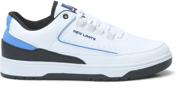 White_&_Blue_Pu_Leather_Soft_Cushion_Insole_Lining_Walking_Shoes_For_Men