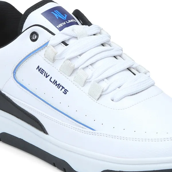 White_&_Blue_Pu_Leather_Soft_Cushion_Insole_Lining_Walking_Shoes_For_Men