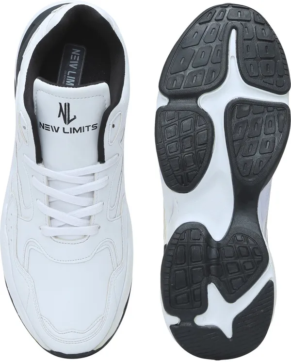 White_Pu_Leather_Soft_Cushion_Insole_Running_Shoes_For_Men
