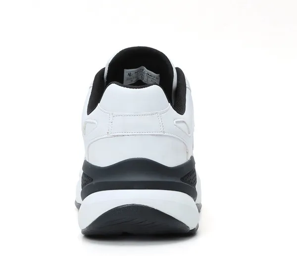 White_Pu_Leather_Soft_Cushion_Insole_Running_Shoes_For_Men