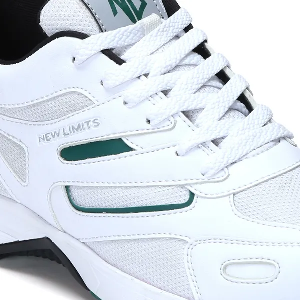 White_&_Grey_Pu_&_Mesh_Soft_Cushion_Insole_Cricket_Shoes_For_Men