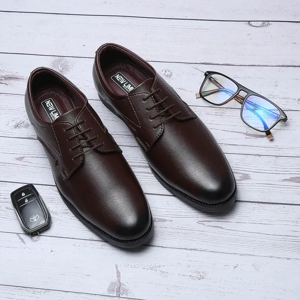 Brown_Premium_Leather_Soft_Cushion_Insole_Shoes_For_Men