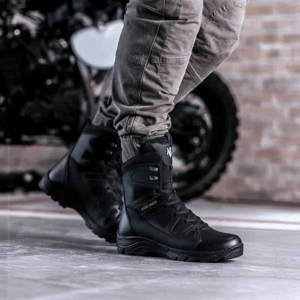 New_Limits_RIDER_High_Ankle_Trekking_/_Riding_Anti-Skid_Sole_Boots_For_Men
