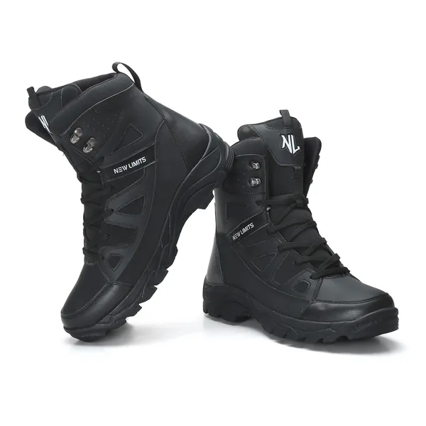 New_Limits_RIDER_High_Ankle_Trekking_/_Riding_Anti-Skid_Sole_Boots_For_Men