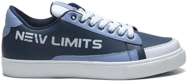 Blue_Pu_Leather_Soft_Cushion_Insole_Sneakers_For_Men