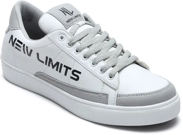 White_Pu_Leather_Soft_Cushion_Insole_Sneakers_For_Men