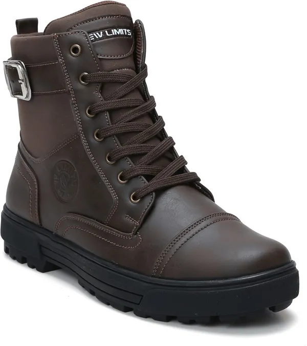 Brown_Pu_Leather_Soft_Cushion_Insole_Lining_Hiking_&_Trekking_Shoes_For_Men