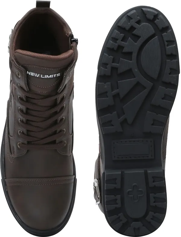 Brown_Pu_Leather_Soft_Cushion_Insole_Lining_Hiking_&_Trekking_Shoes_For_Men