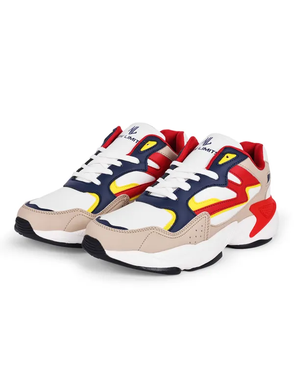Multicolor_Pu_Leather_Soft_Cushion_Insole_Running_Shoes_For_Men