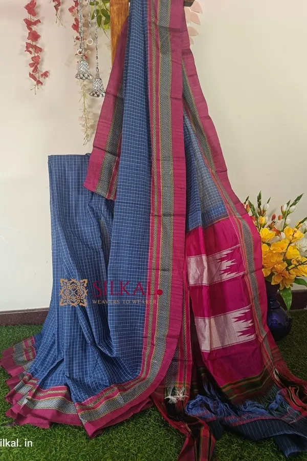 Ilkal_Cotton_Silk_Chikki_Paras_Saree_Code-_SKL1512