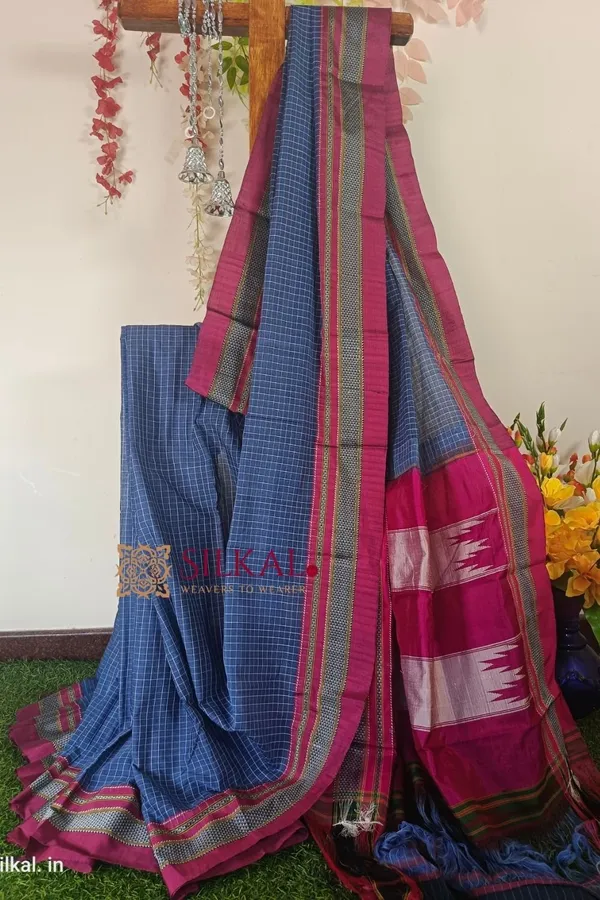Ilkal_Cotton_Silk_Chikki_Paras_Saree_Code-_SKL1512