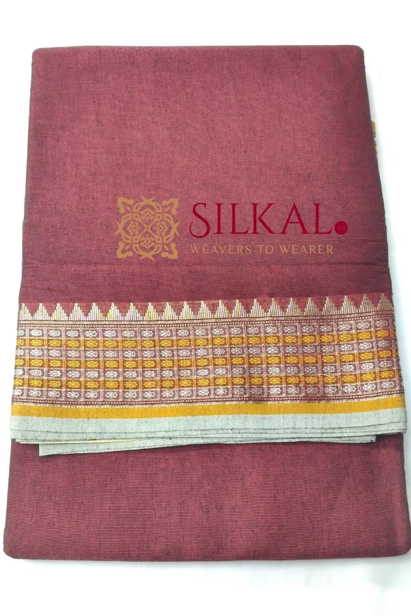 Banahatti_Cotton_Saree_With_Traditional_Border_Saree_Code-_SKL03586