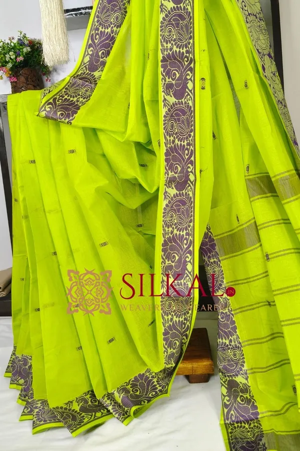 Banahatti_Cotton_Saree_With_Traditional_Border_Saree_Code-_SKL03587