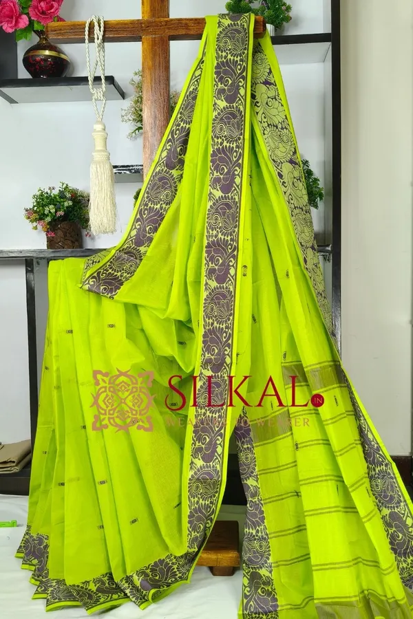 Banahatti_Cotton_Saree_With_Traditional_Border_Saree_Code-_SKL03587