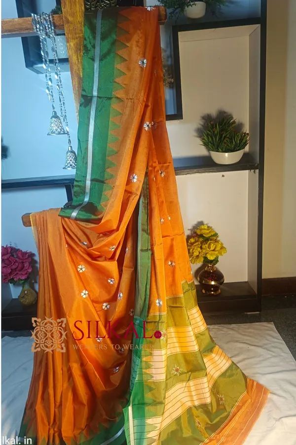 Banhatti_Mercerised_Cotton_Butta_Sarees_Saree_Code-_SKL1446