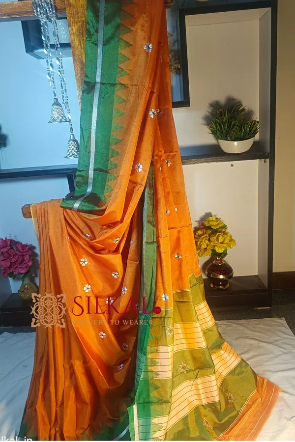 Banhatti_Mercerised_Cotton_Butta_Sarees_Saree_Code-_SKL1446