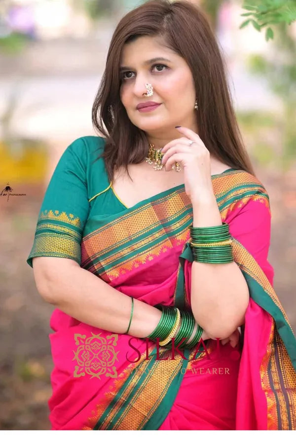 Ilkal_Cotton_Silk_Saree_Code-_SKL1005