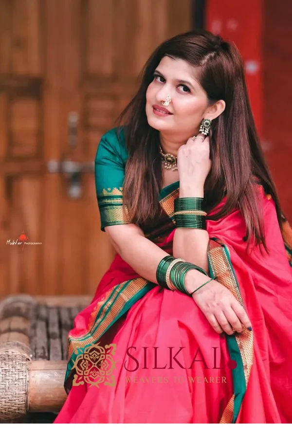 Ilkal_Cotton_Silk_Saree_Code-_SKL1005
