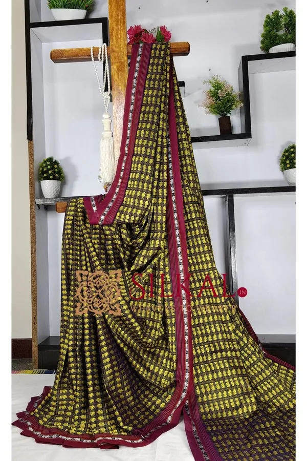 Ilkal_Khun_Viscose_Cotton__Saree_SKL03444
