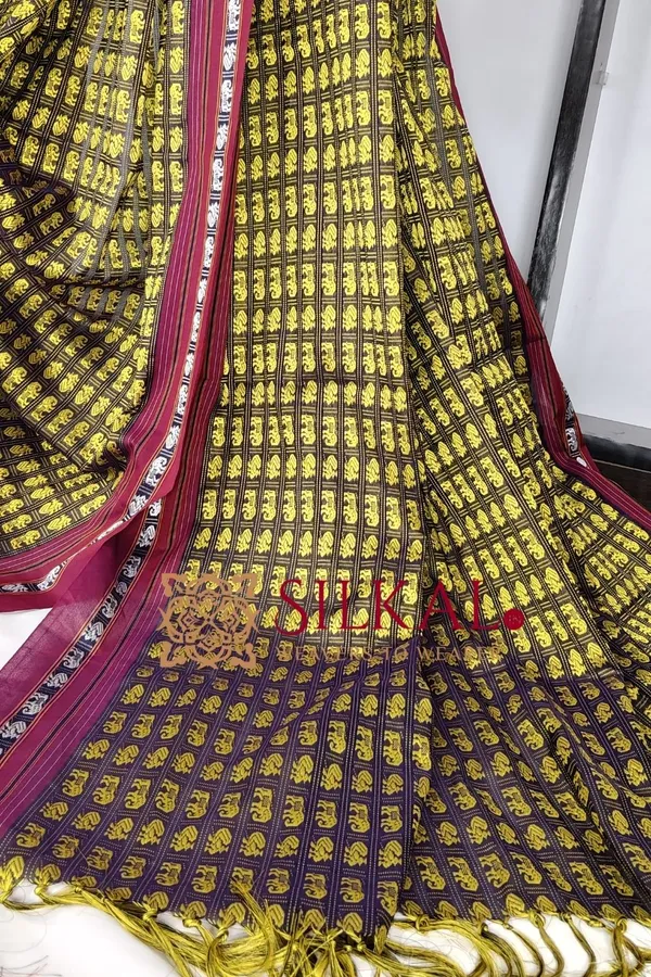 Ilkal_Khun_Viscose_Cotton__Saree_SKL03444
