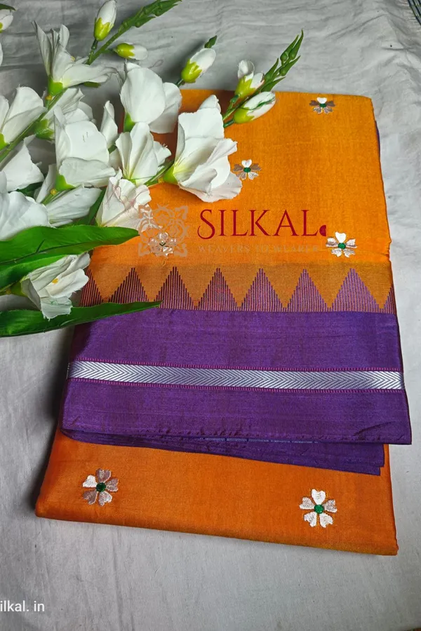 Ilkal_Flower_Butta_Saree_Saree-_SKL1742