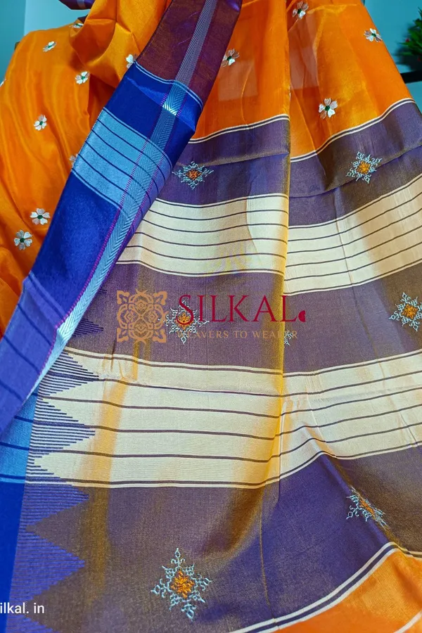 Ilkal_Flower_Butta_Saree_Saree-_SKL1742
