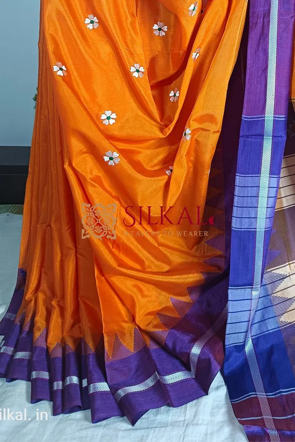 Ilkal_Flower_Butta_Saree_Saree-_SKL1742