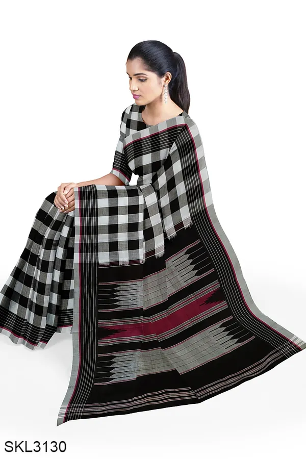 Ilkal_Handloom_Mercerized_Cotton_By_Cotton_Sarees_Saree_Code-_SKL1863