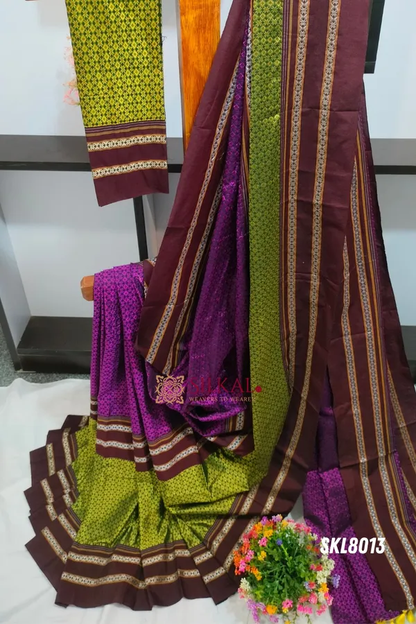 ILKAL_KHANA_VISCOSE_COTTON_MIX_SAREE_SKL3047