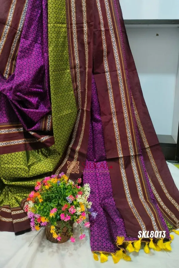ILKAL_KHANA_VISCOSE_COTTON_MIX_SAREE_SKL3047