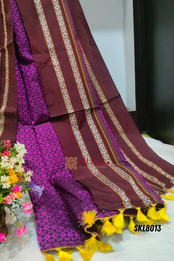 ILKAL_KHANA_VISCOSE_COTTON_MIX_SAREE_SKL3047