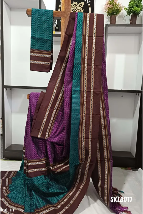 ILKAL_KHANA_VISCOSE_COTTON_MIX_SAREE_SKL3048