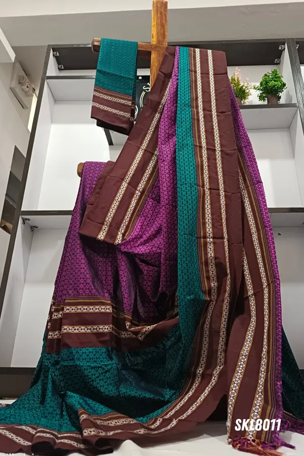ILKAL_KHANA_VISCOSE_COTTON_MIX_SAREE_SKL3048