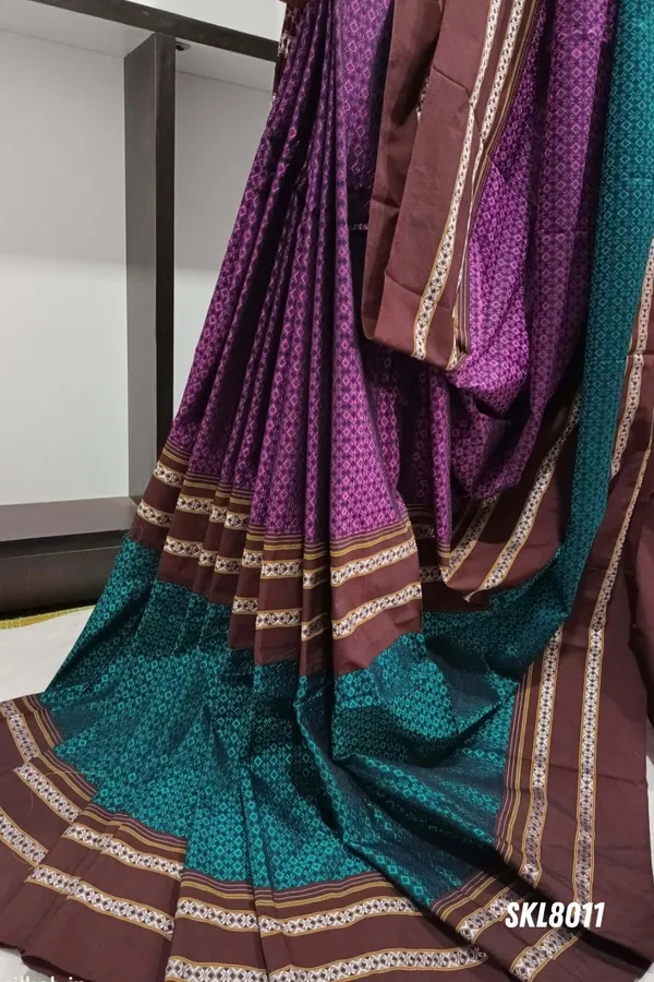 ILKAL_KHANA_VISCOSE_COTTON_MIX_SAREE_SKL3048