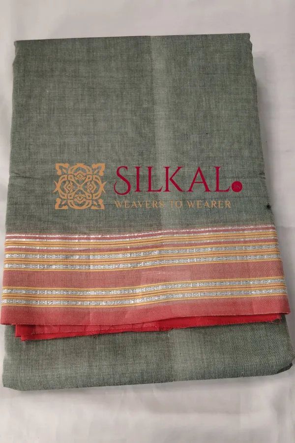 ILKAL_NIB_Cotton_Gomi_Border_Saree_SKL03420