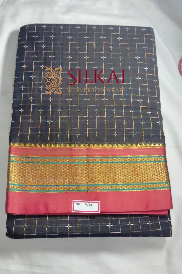 Ilkal_Cotton_Chikki_Star_Saree_Saree_Code-_SKL1891