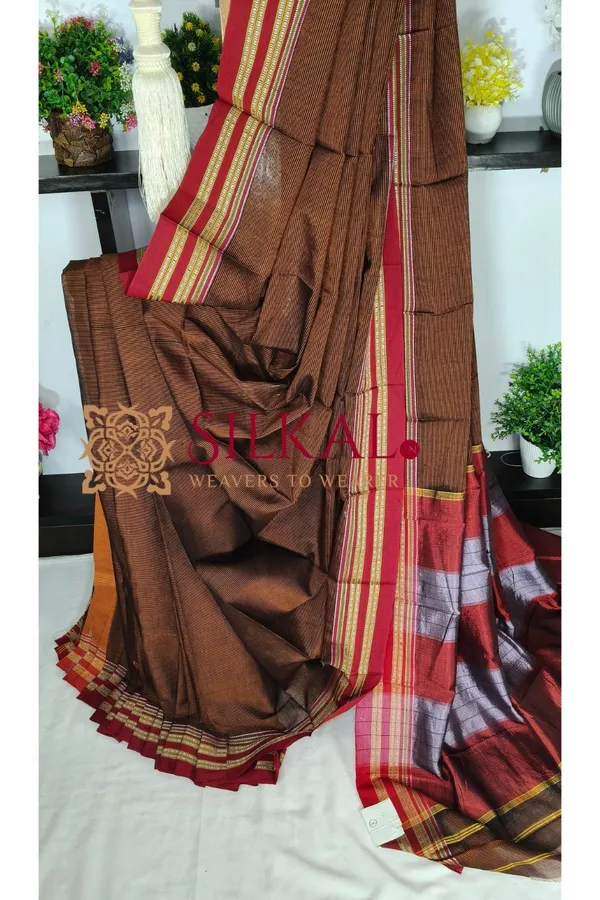 Ilkal_Bhavani_kaddi_Saree_SKL04329