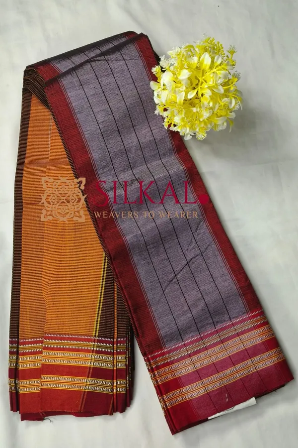 Ilkal_Bhavani_kaddi_Saree_SKL04329