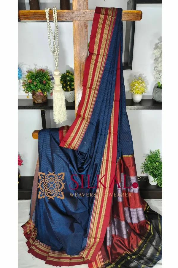 Ilkal_Bhavani_kaddi_Saree_SKL04330