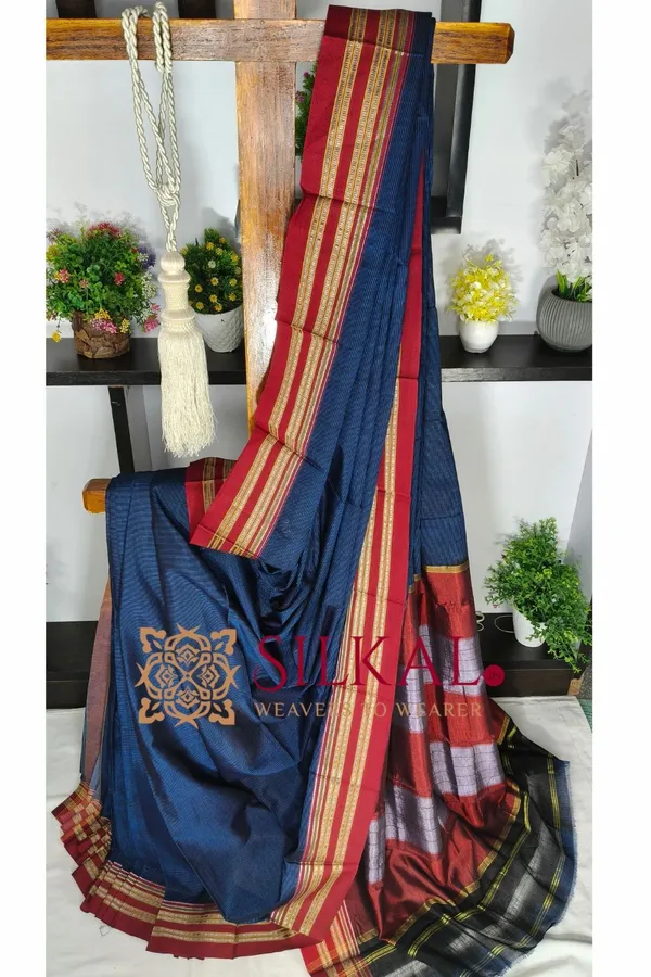 Ilkal_Bhavani_kaddi_Saree_SKL04330