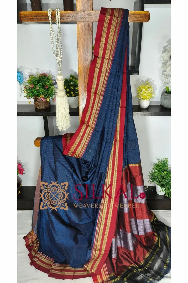 Ilkal_Bhavani_kaddi_Saree_SKL04330