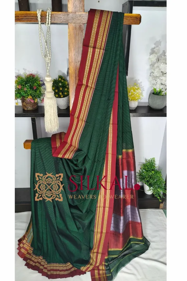Ilkal_Bhavani_kaddi_Saree_SKL04331