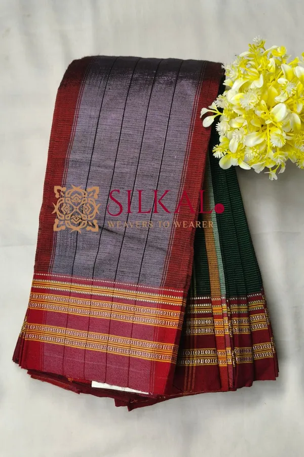 Ilkal_Bhavani_kaddi_Saree_SKL04331